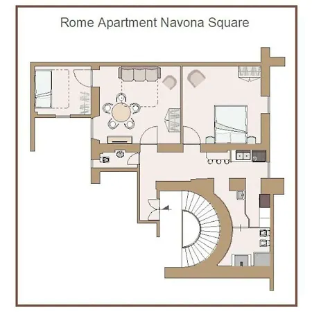 Navona Square Love Apartamento *